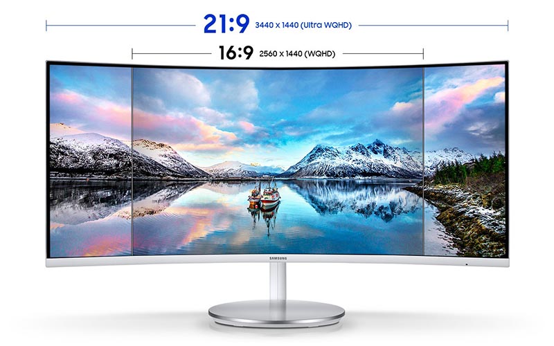 Samsung Quad Hd Curved Ultra Wide Led Va Hz Ms With Amd