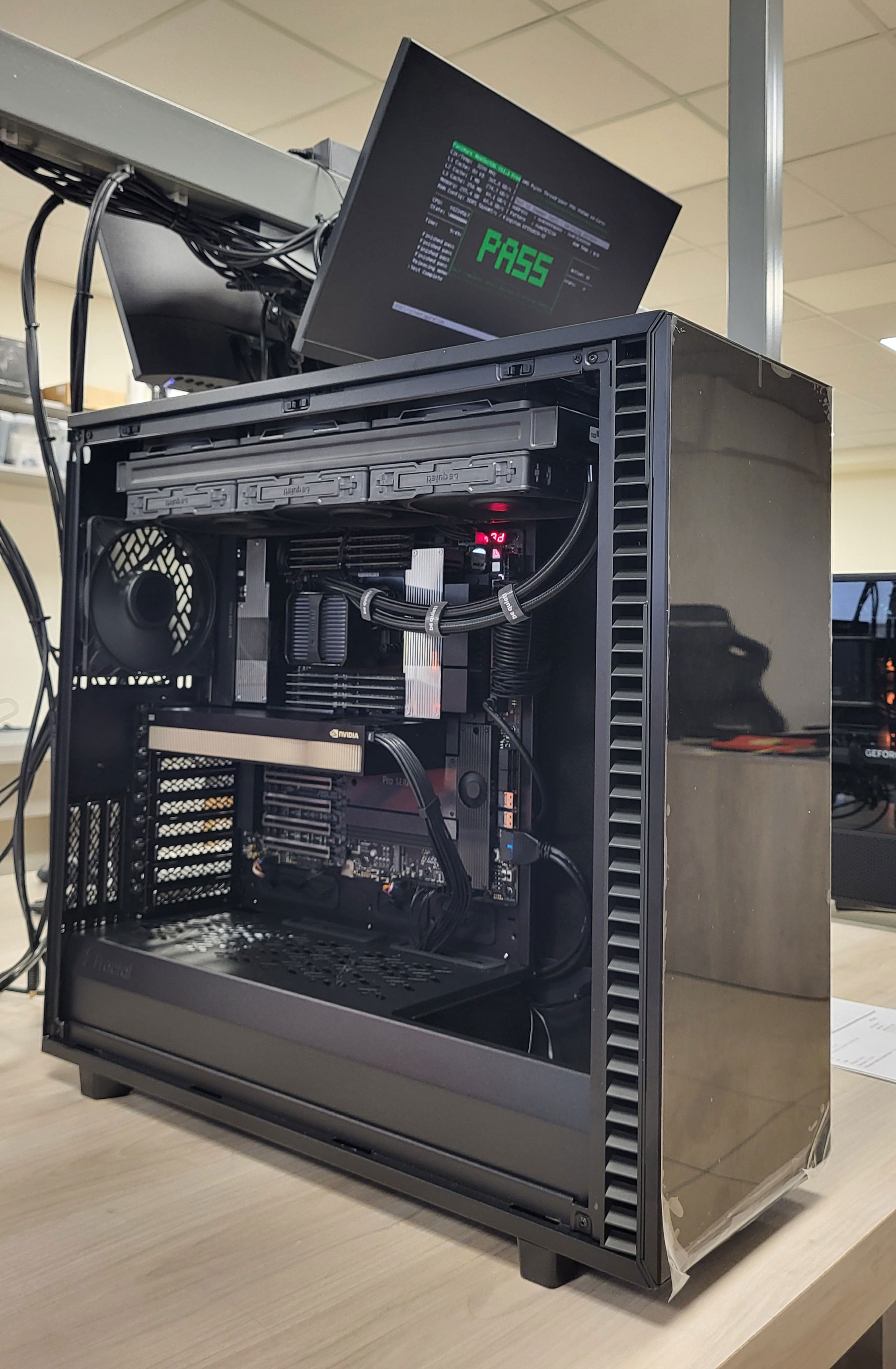 Msystems workstation testing και stress test διαδικασία