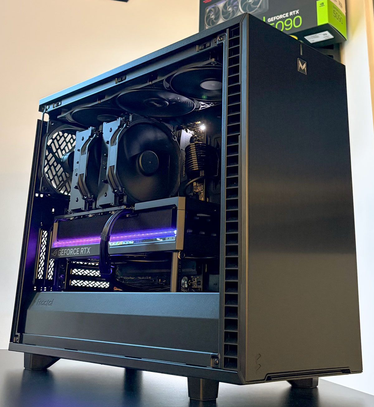 Msystems workstation tower με high-end GPU και επαγγελματική συναρμολόγηση