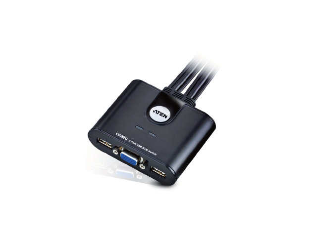 Aten KVM 2 Port USB Switch [CS22U] Εικόνα 1