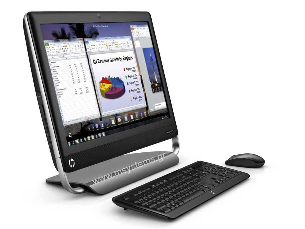 HP TouchSmart Elite 7320 AllinOne PC LH182EA Branded PCs Msystems