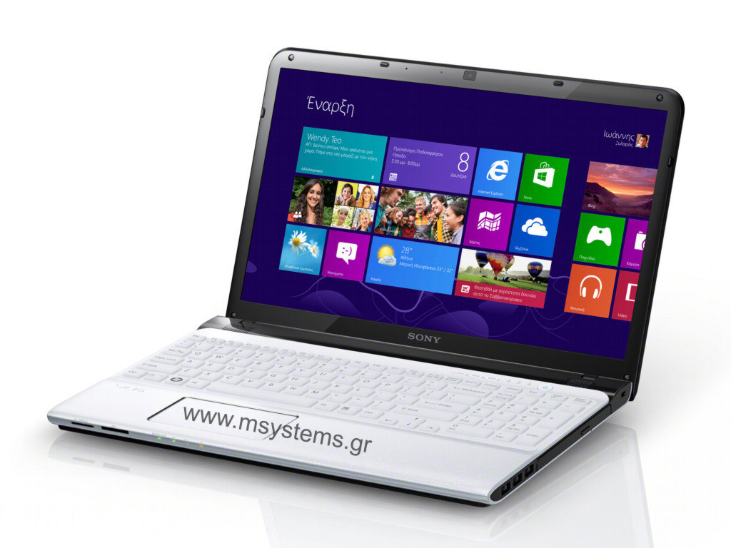 Sony Vaio SVE1513B1EW White Laptop Msystems