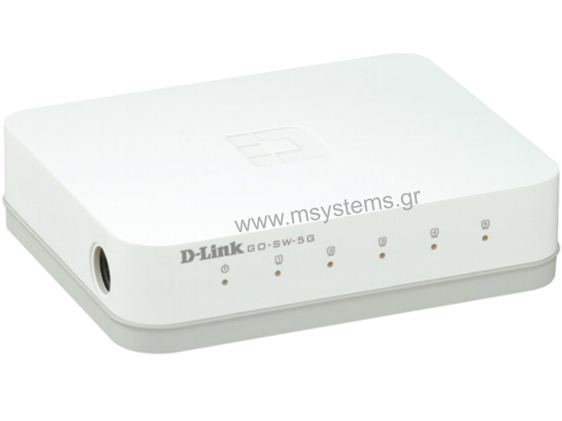 D-Link 5-Port 10/100/1000 Gigabit Switch [GO-SW-5G] Εικόνα 1