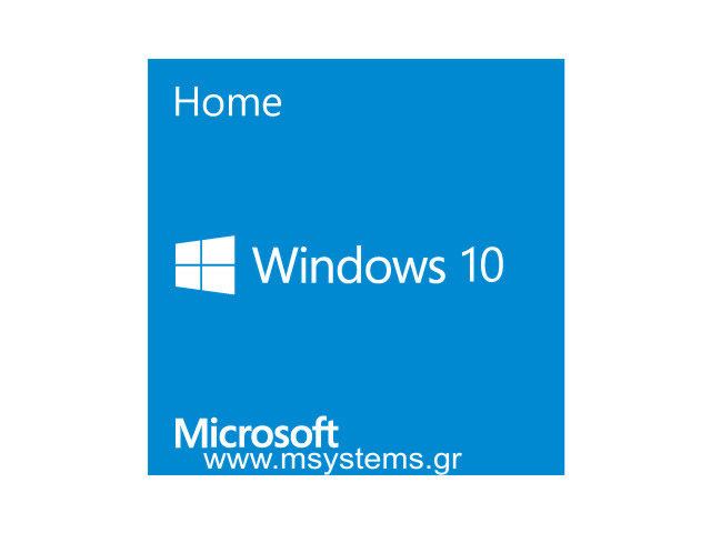 Microsoft DSP Windows 10 Home 64-bit English [KW9-00139] Εικόνα 1
