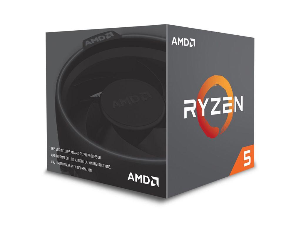AMD Ryzen 5 2600 with Wraith Stealth Cooler [YD2600BBAFBOX] Εικόνα 1