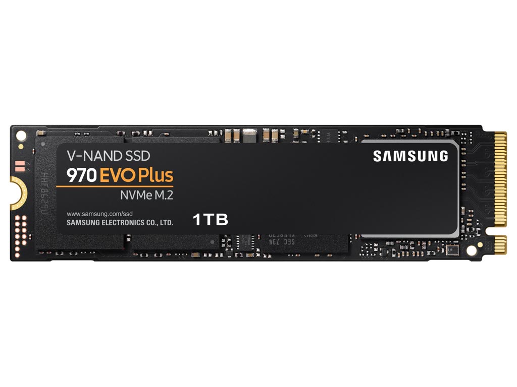 Samsung 1TB NVMe SSD 970 Evo Plus Series M.2 PCI-Express [MZ-V7S1T0BW] Εικόνα 1
