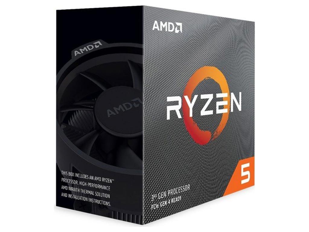 AMD Ryzen 5 3600 with Wraith Stealth Cooler [100-100000031BOX] Εικόνα 1