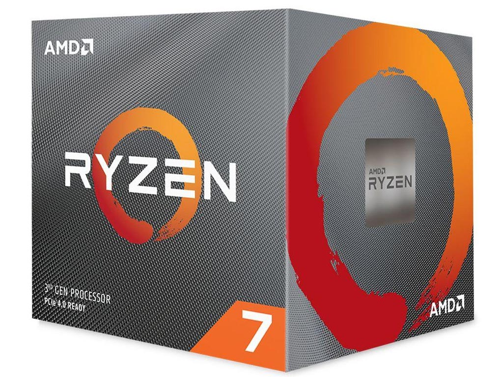 AMD Ryzen 7 3700X with Wraith Prism Cooler [100-100000071BOX] Εικόνα 1