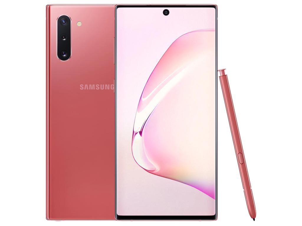 Samsung Galaxy Note 10 8gb 256gb Dual Sim Aura Pink Sm N970fzi Pk