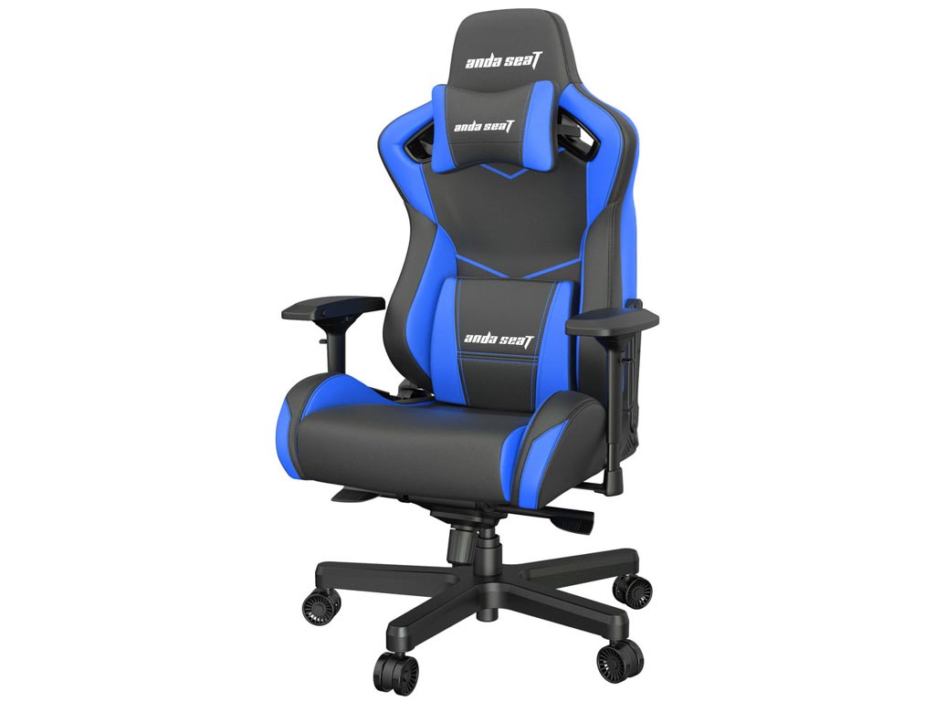 Anda Seat Gaming Chair AD12XL Kaiser II - Black / Blue [AD12XL-07-BS-PV-S01] Εικόνα 1
