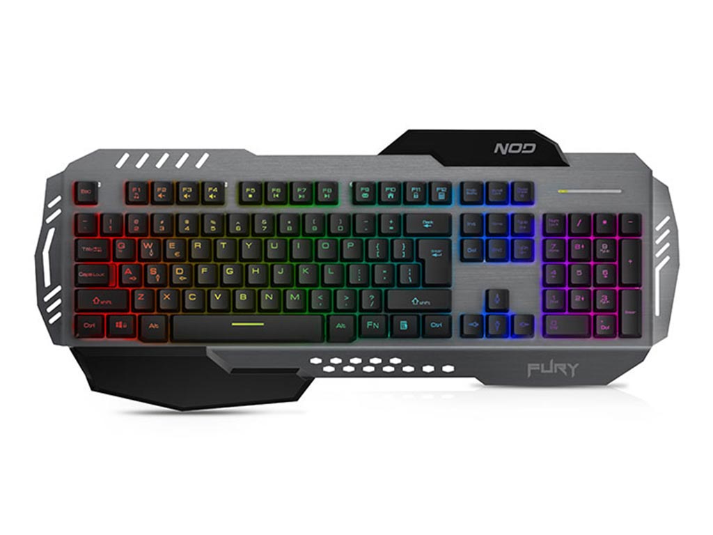 NOD Fury RGB Gaming Keyboard Εικόνα 1