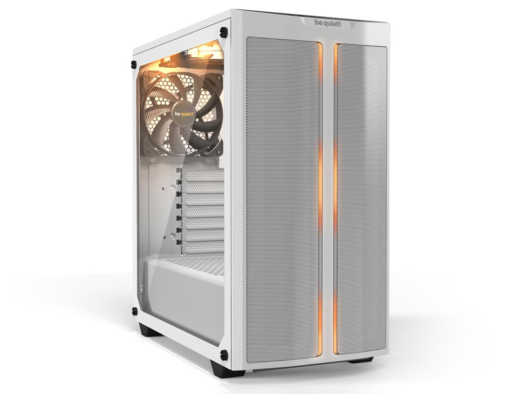 Be Quiet! Pure Base 500DX ARGB Windowed Mid-Tower Case Tempered Glass - White [BGW38] Εικόνα 1