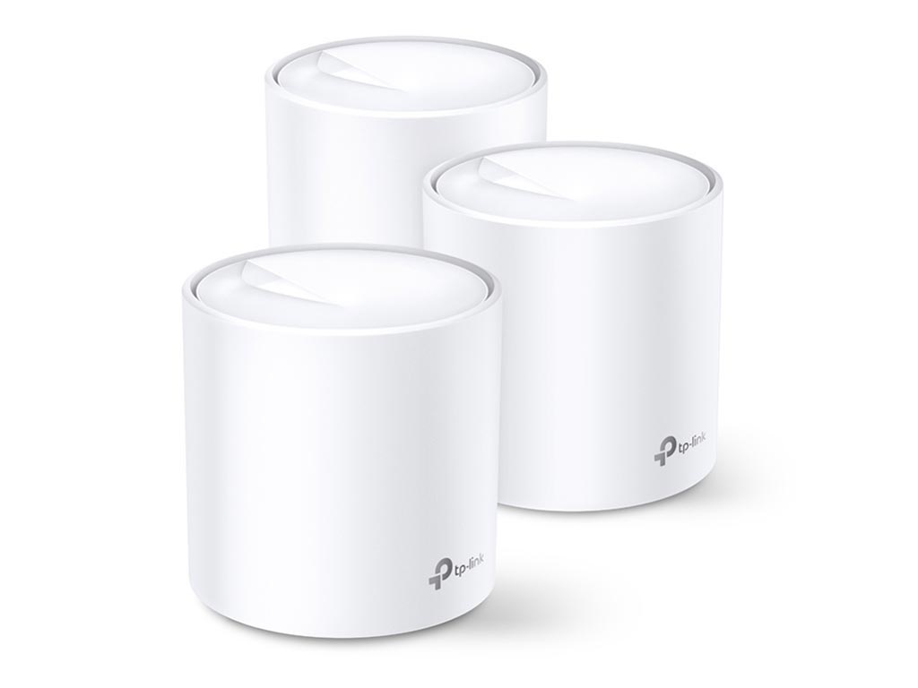 Tp-Link Deco X60 AX5400 Whole Home Mesh Wi-Fi 6 System 3-Pack V.3.2 Εικόνα 1