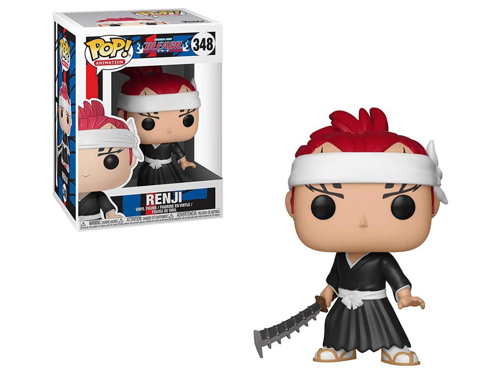 FUNKO POP Animation Bleach Renji with Sword 348 Vinyl Figure Msystems