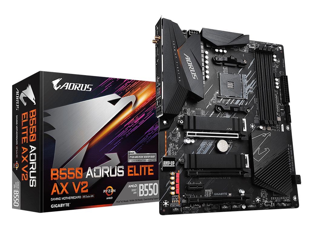 Gigabyte b550 aorus elite v2 какие процессоры поддерживает