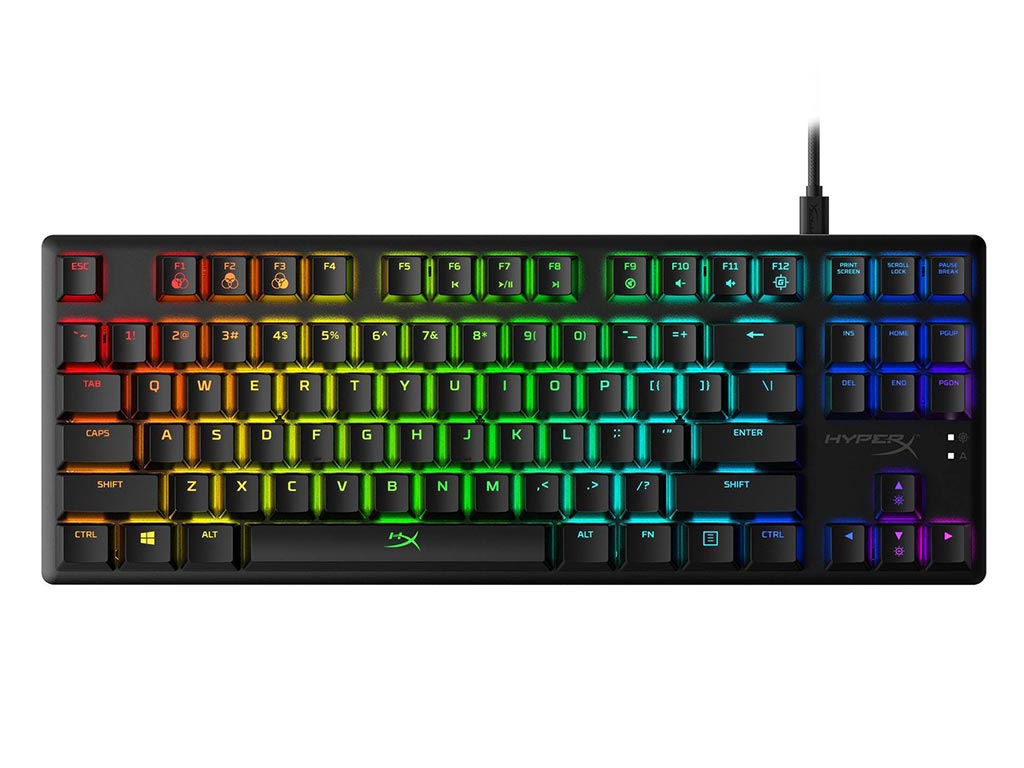 HyperX Alloy Origins Core RGB Mechanical Gaming Keyboard - HyperX Blue Switches [4P5P2AA] Εικόνα 1
