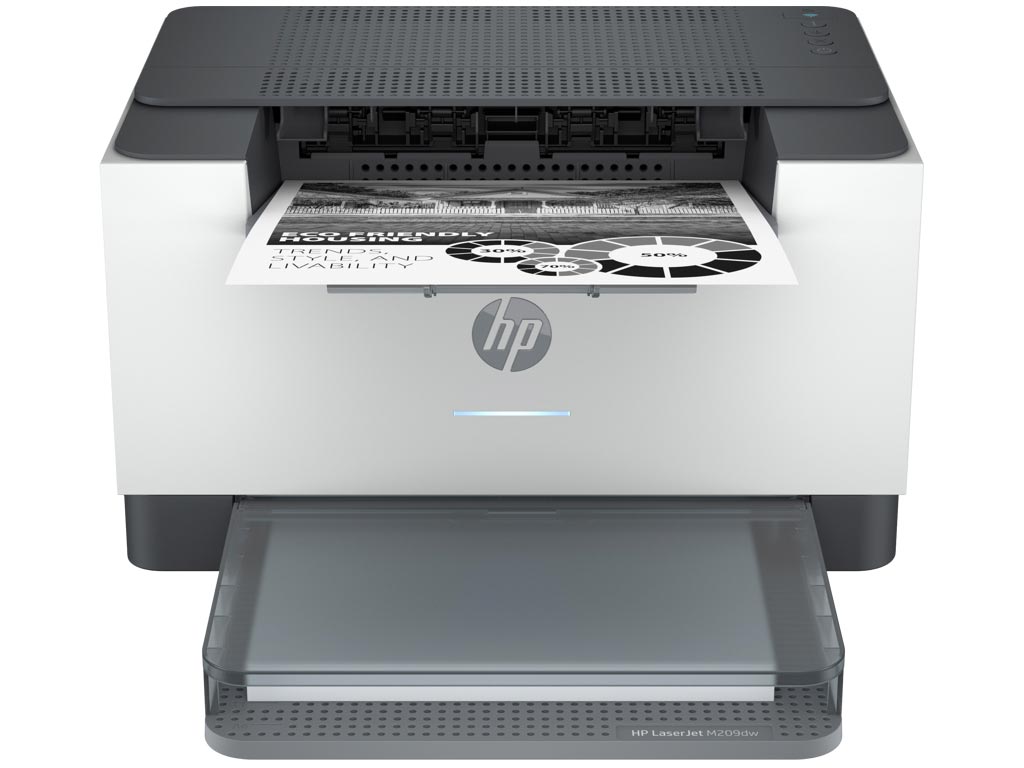 HP Ασπρόμαυρος Εκτυπωτής LaserJet M209dw [6GW62F] Εικόνα 1