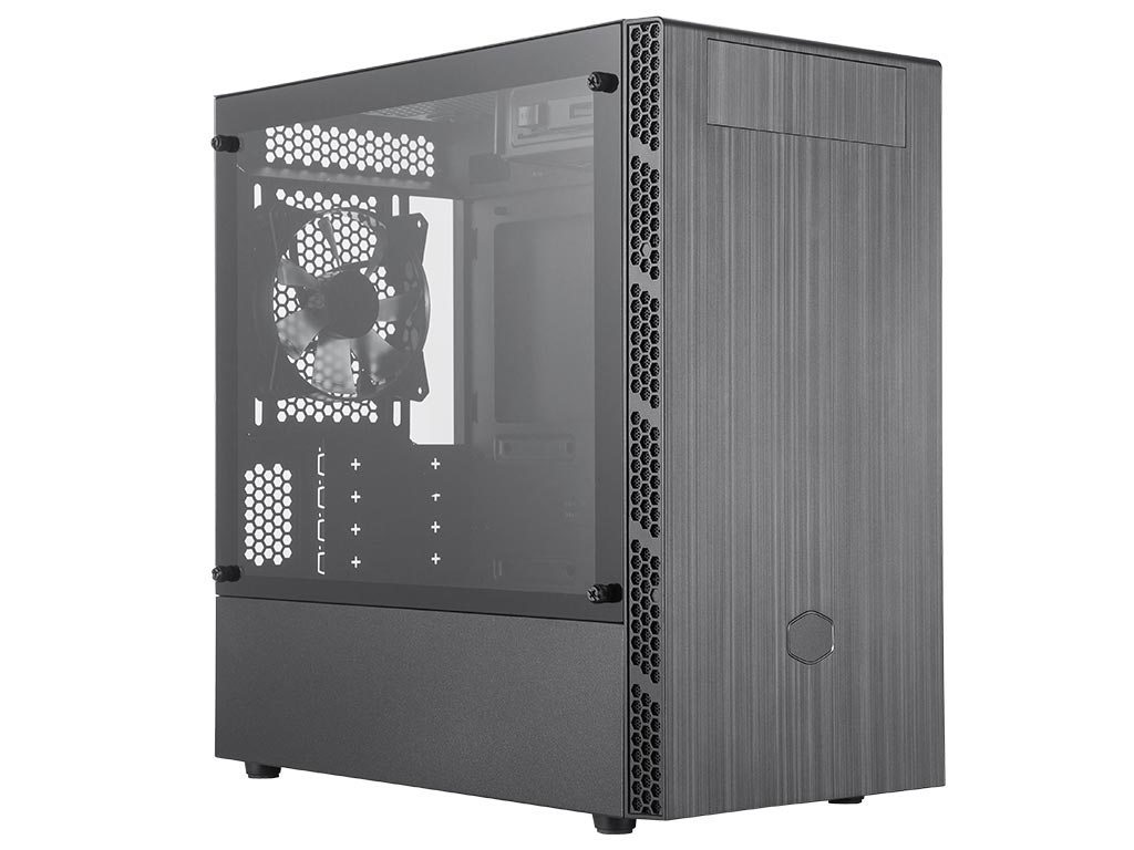 Cooler Master MasterBox MB400L Windowed Mid-Tower Case Tempered Glass with Optical Disk Drive Bay [MCB-B400L-KG5N-S00] Εικόνα 1