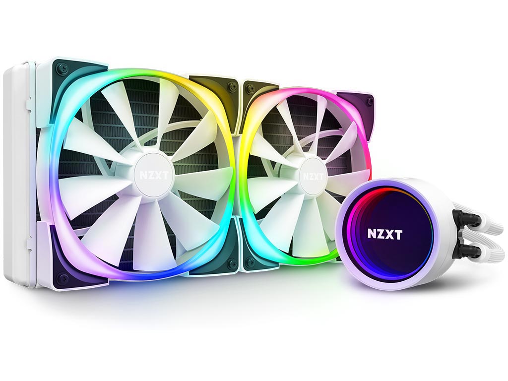 NZXT Kraken X63 RGB Liquid CPU Cooler - White [RL-KRX63-RW] Εικόνα 1