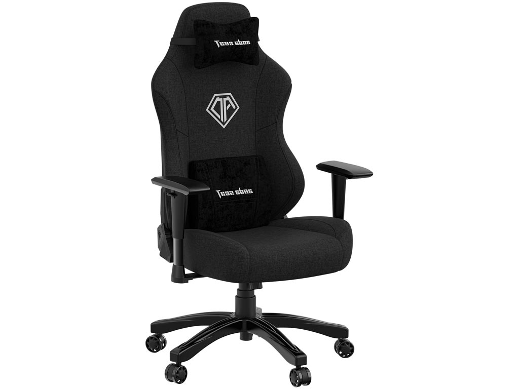 Anda Seat Gaming Chair Phantom 3 - Black Fabric AD18Y-06-B-F | Gaming