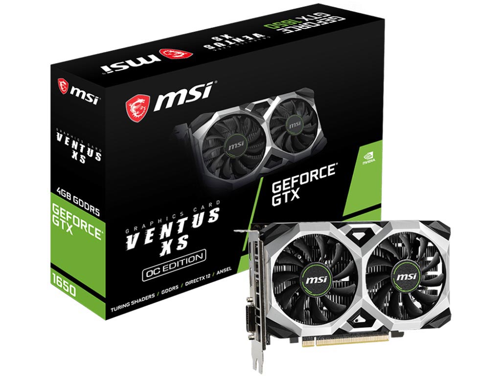 MSI GeForce GTX 1650 Ventus XS 4GB OC [912-V809-3821] Εικόνα 1