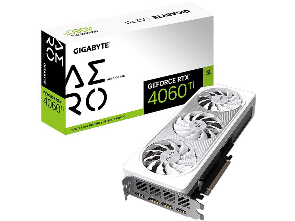Gigabyte GeForce RTX 4060 Ti Aero OC 16GB DLSS 3 [GV-N406TAERO OC-16GD] Εικόνα 1