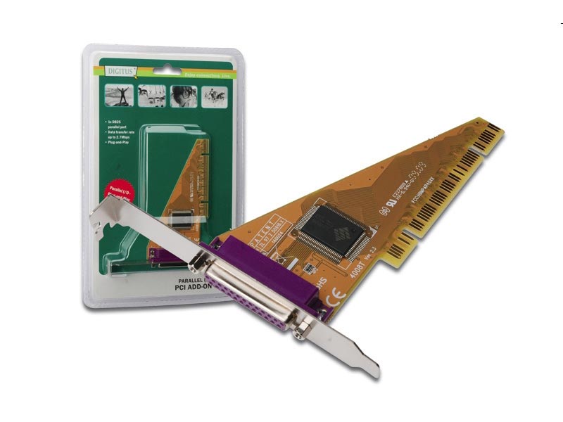 Digitus PCI, Parallel interface card 1x DSUB 25 [DS-33010] Εικόνα 1