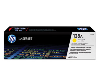 HP 128A Yellow LaserJet Print Toner