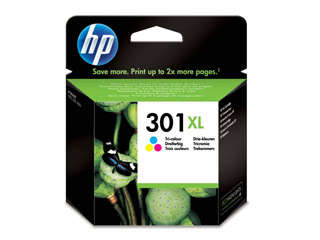 HP 301XL Tri-colour Ink Cartridge [CH564EE]