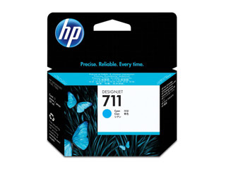 HP 711 Cyan Ink Cartridge