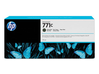 HP 771C Matte Black Designjet Ink Cartridge - 775ml