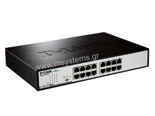 D-Link 16-port 10/100/1000 Gigabit Ethernet Switch [DGS-1016D]