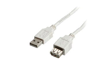 Digitus Καλώδιο επέκτασης USB 2.0 Type A (Male) - Type A (Female) 0,8m  [S3111-400]