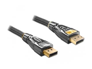 Delock Καλώδιο DisplayPort (Male σε Male) 5m