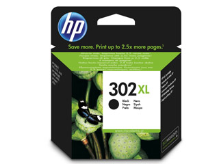 HP 302XL Black Ink Cartridge [F6U68AE]