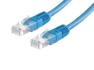 Roline Patchcable UTP Cat.6 1,0m Blue