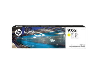 HP 973X High Yield Yellow PageWide Ink Cartridge