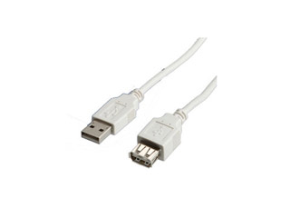 Roline Καλώδιο Επέκτασης USB 2.0 Type A (Male) - Type A (Female) 3m