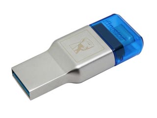 Kingston MobileLite Duo 3C USB Type-A and Type-C Card Reader [FCR-ML3C]