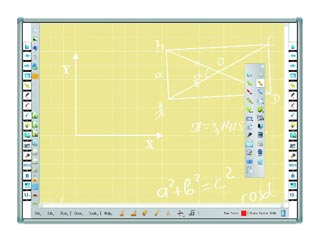 Intech Traceboard Interactive Whiteboard 4187 IR 80¨ 10p Multitouch [TI-4187W]
