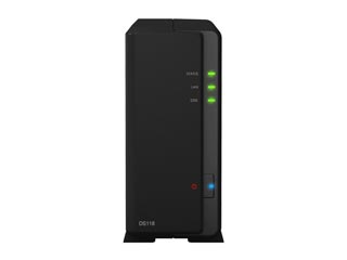 Synology DiskStation DS118 (1-Bay NAS) [DS118]