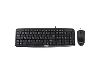 NOD KMS-002 Wired Keyboard & Optical Mouse Set - GR Layout [NOD KMS-002]