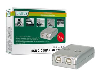Digitus USB Sharing Device 2ports [DA-70135]