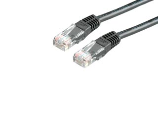 Value UTP Patchable Cat6 10m Black