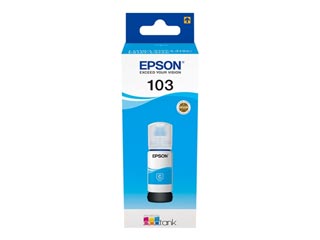 Epson 103 Inkjet Cyan 65ml Bottle [C13T00S24A] Εικόνα 1