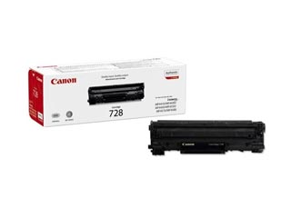 Canon 728 CRG-728 3500B002 Original Black Toner Cartridge 2,100 Pages for i-SENSYS MF4550 MF4570 MF4730 FAX-L150