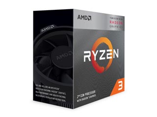 AMD Ryzen 3 3200G with Wraith Stealth Cooler [YD3200C5FHBOX]