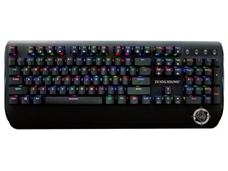 ZeroGround Sakimo RGB Mechanical Gaming Keyboard - Outemu Blue Switches [KB-2700G] Εικόνα 1