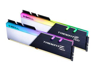 G.Skill 16GB Trident Z Neo DDR4 3600MHz Non-ECC CL16 19-19-39 (Kit of 2) Silver/Black