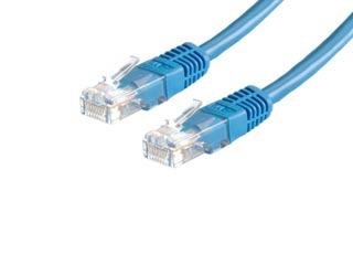 Value Patchable UTP Cat6 3,0m Blue